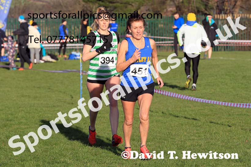 Womens Seniors and Masters, 2023 Birtley Cross Country Relays, County Durham. Photo: David T. Hewitson/Sports for All Pics
